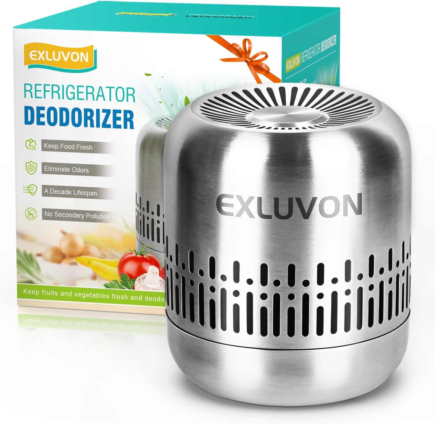 Refrigerator Deodorizer,Lasts for 10 Years,Fridge Deodorizer Kitchen G