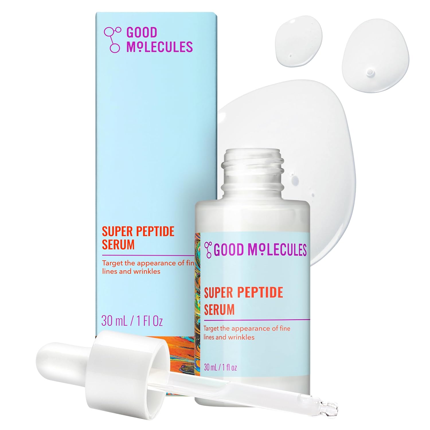 Good Molecules Super Peptide Serum - Anti-aging Facial Serum with Pept
