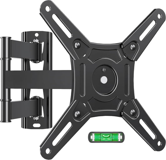 ELIVED Full Motion TV Monitor Wall Mount for Most 14-42 Inch LED LCD Flat Screen TVs & Monitors, Swivel Tilt Extension Rotation tv Mount Bracket Max VESA 200x200mm, up to 44 lbs.