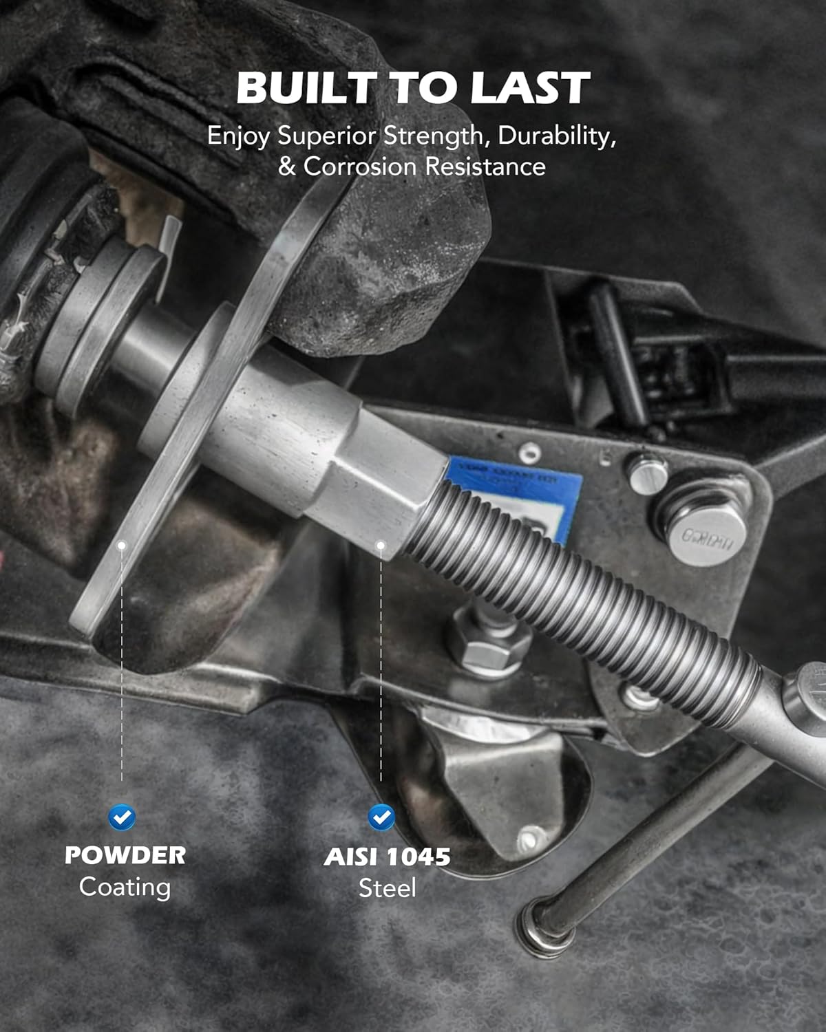 Orion Motor Tech 24pc Brake Caliper Compression Tool Set, Heavy Duty B