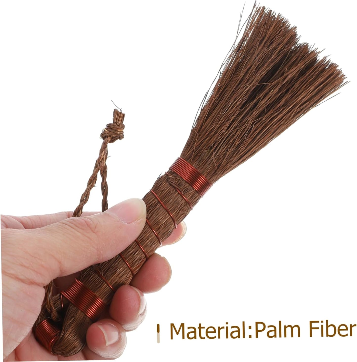 Milisten Gardening Brush Bonsai Cleaning Broom Palm Scrub Brush Multi-