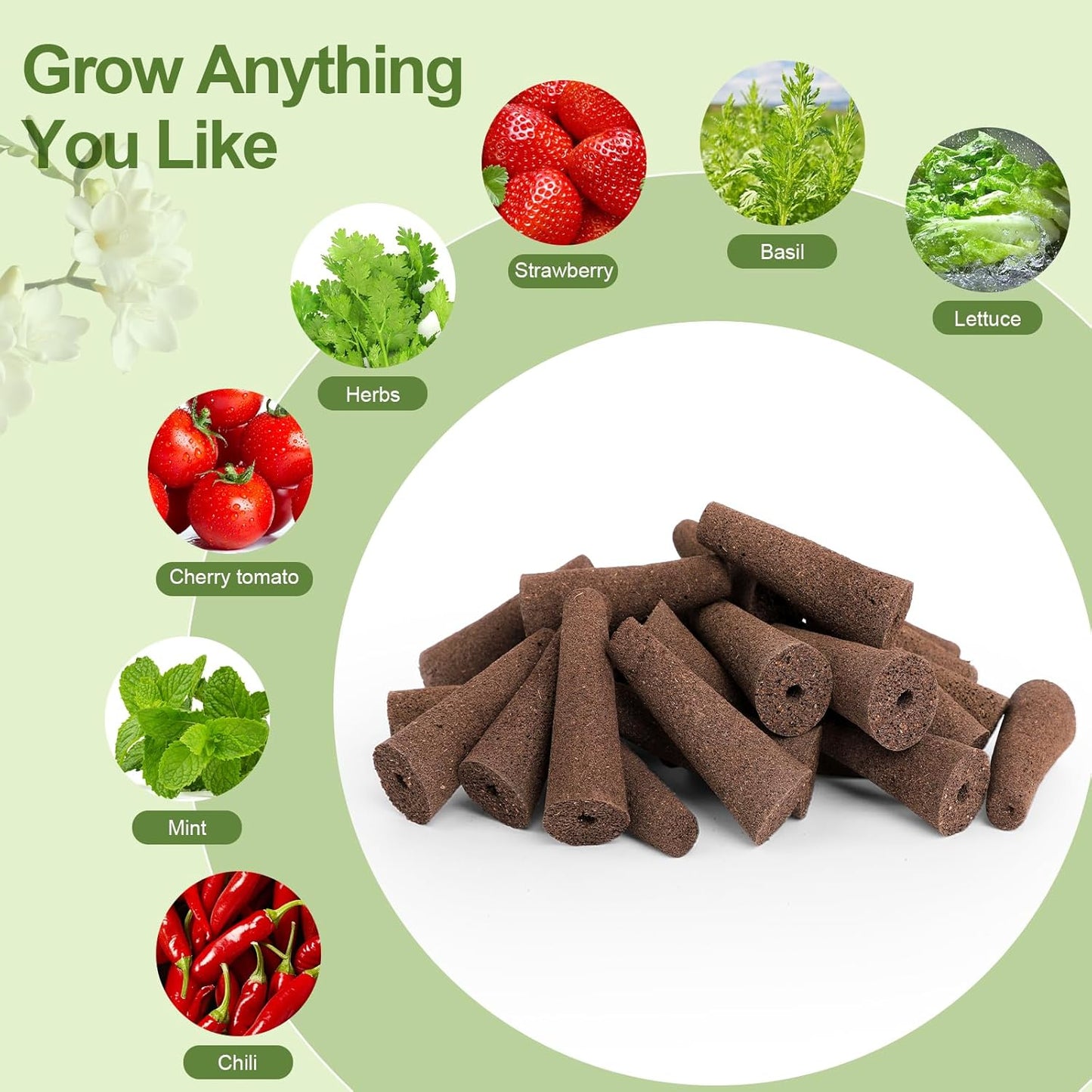 79 PCS Hydroponic Indoor Seed Pods, Growing System Kit for Aerogarden 