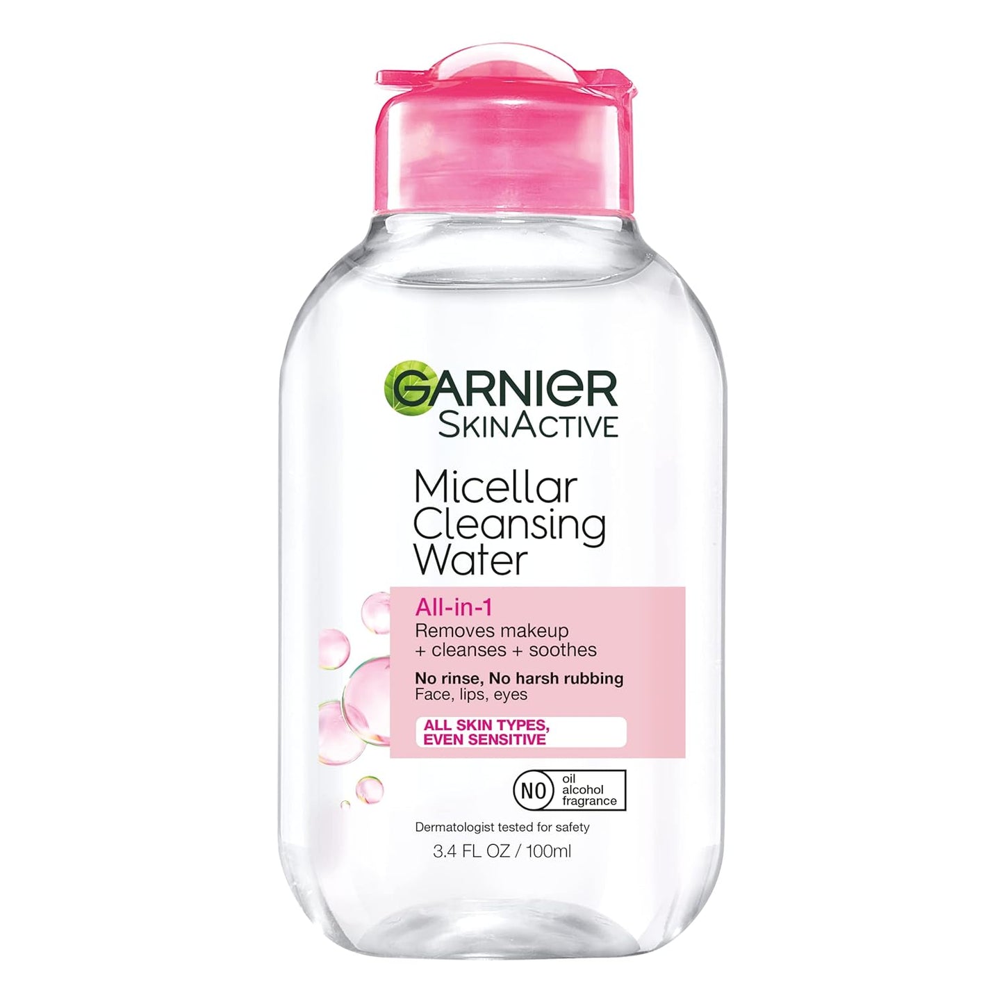 Garnier Micellar Cleansing Water, All-in-1 Makeup Remover and Facial C