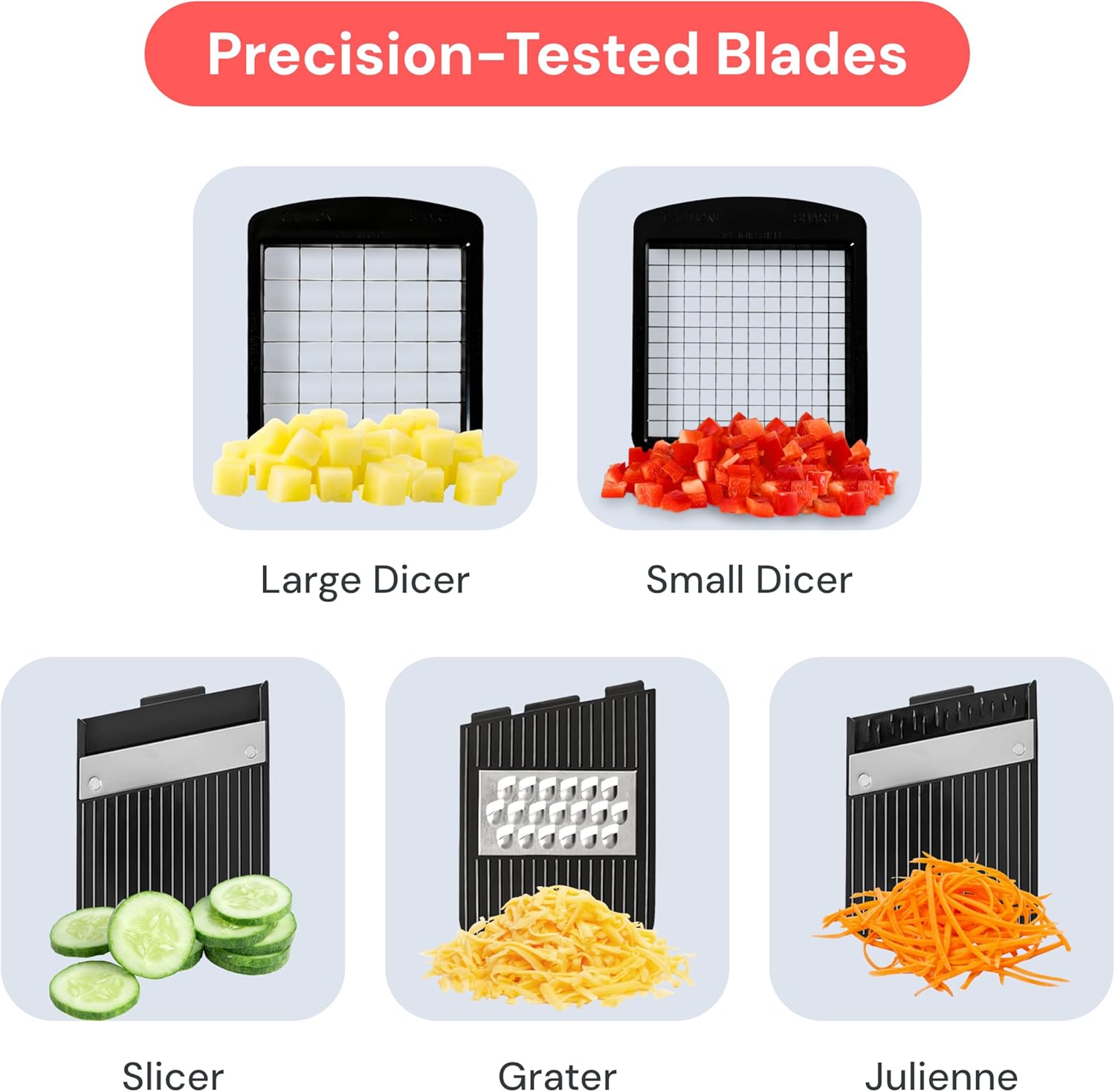 Fullstar XL Vegetable Chopper & Mandoline Slicer – Vegetable, Onion, P