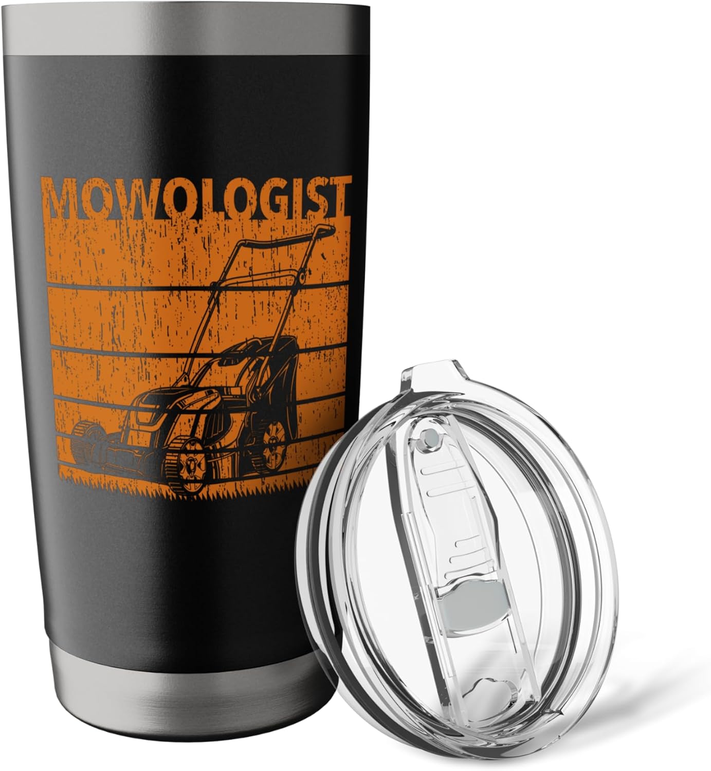 Mowologist Lawn Mower Funny Gardener Gardening Lovers Outfit Stainless Steel Insulated Tumbler