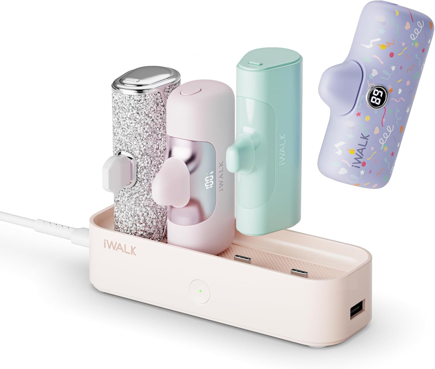 iWALK LinkPod Station for iWALK LinkPod Portable Charger 4500mAh, 4800