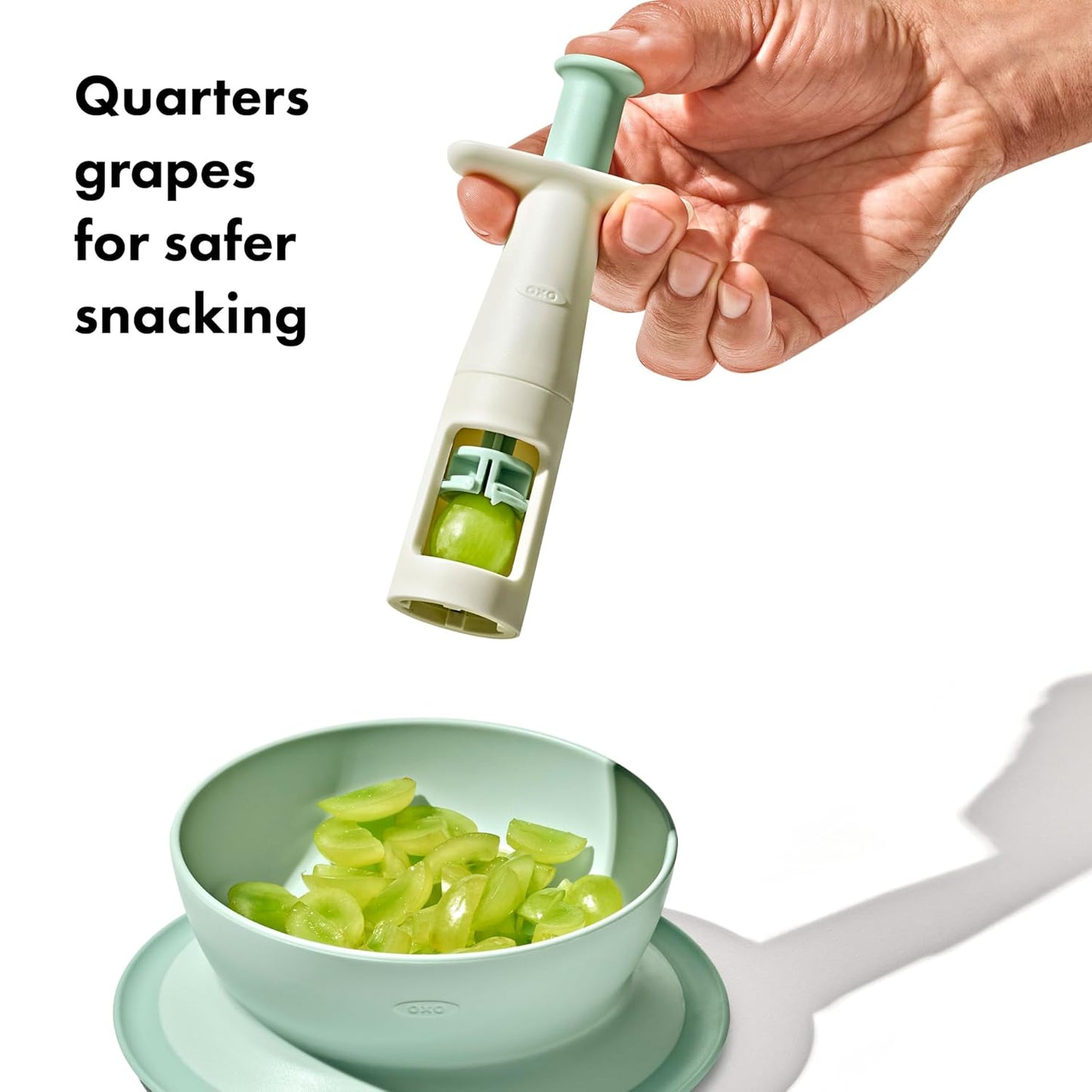 OXO Tot Grape Cutter - Opal