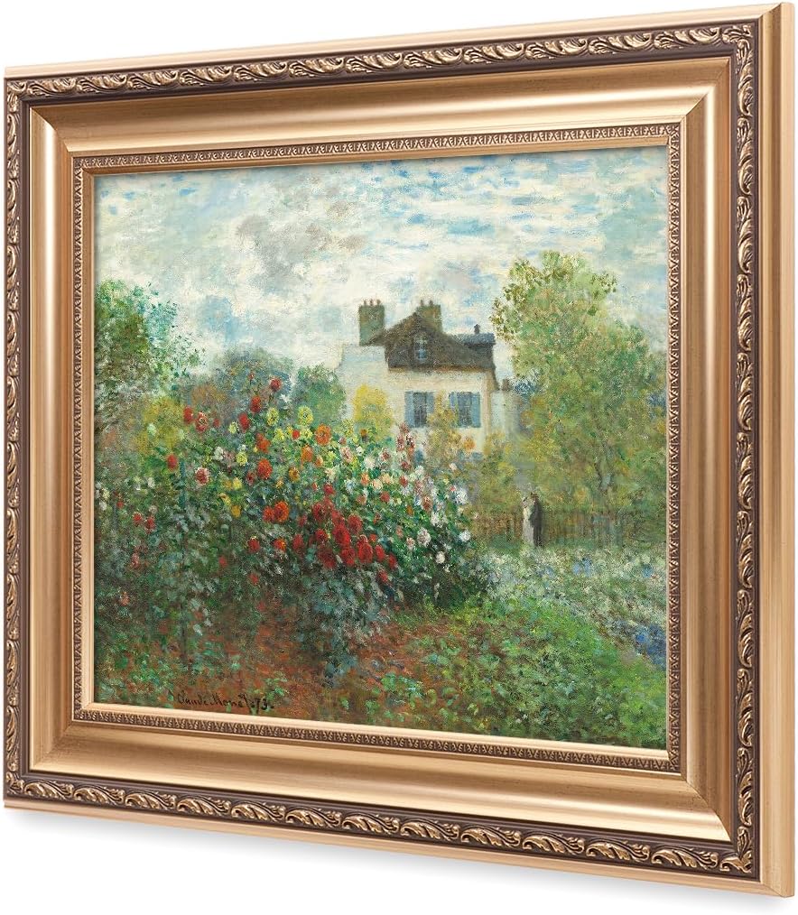 IPIC - The Artist's Garden At Vetheuil by Claude Monet, Giclee Prints 