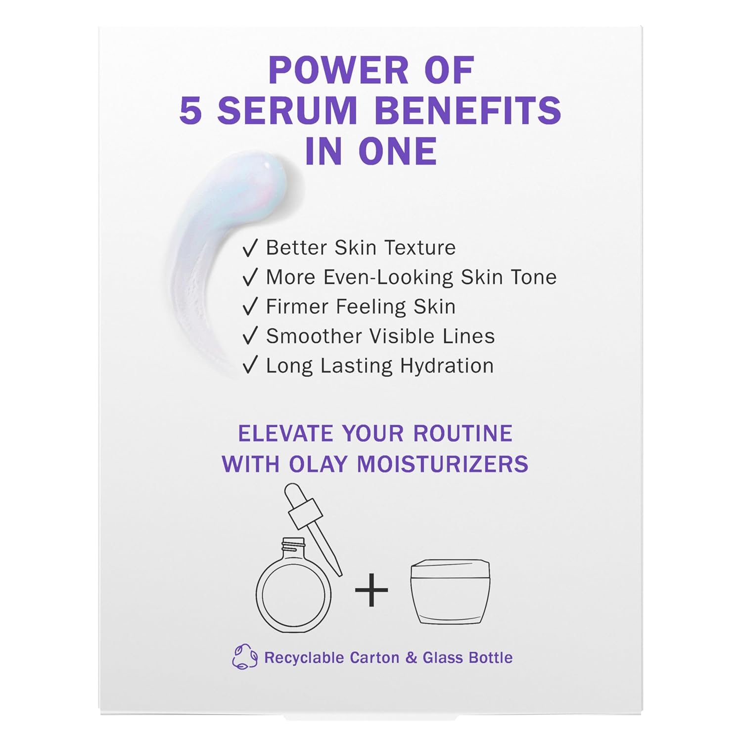 Olay Super Serum - Glow Serum for Face - Activated Niacinamide, Vitami
