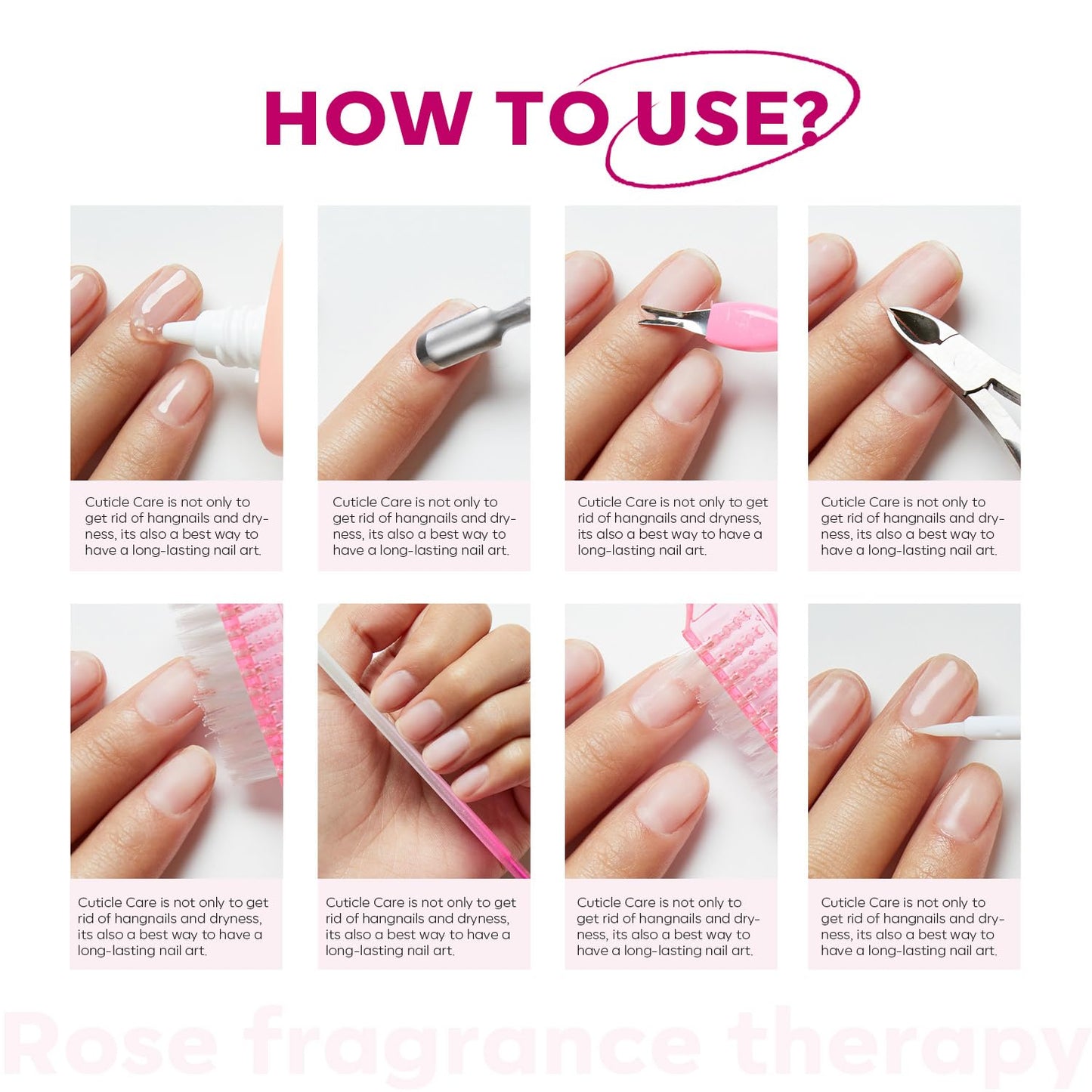 Modelones Cuticle Remover Kit - Cuticle Remover Cream & Cuticle Oil, C