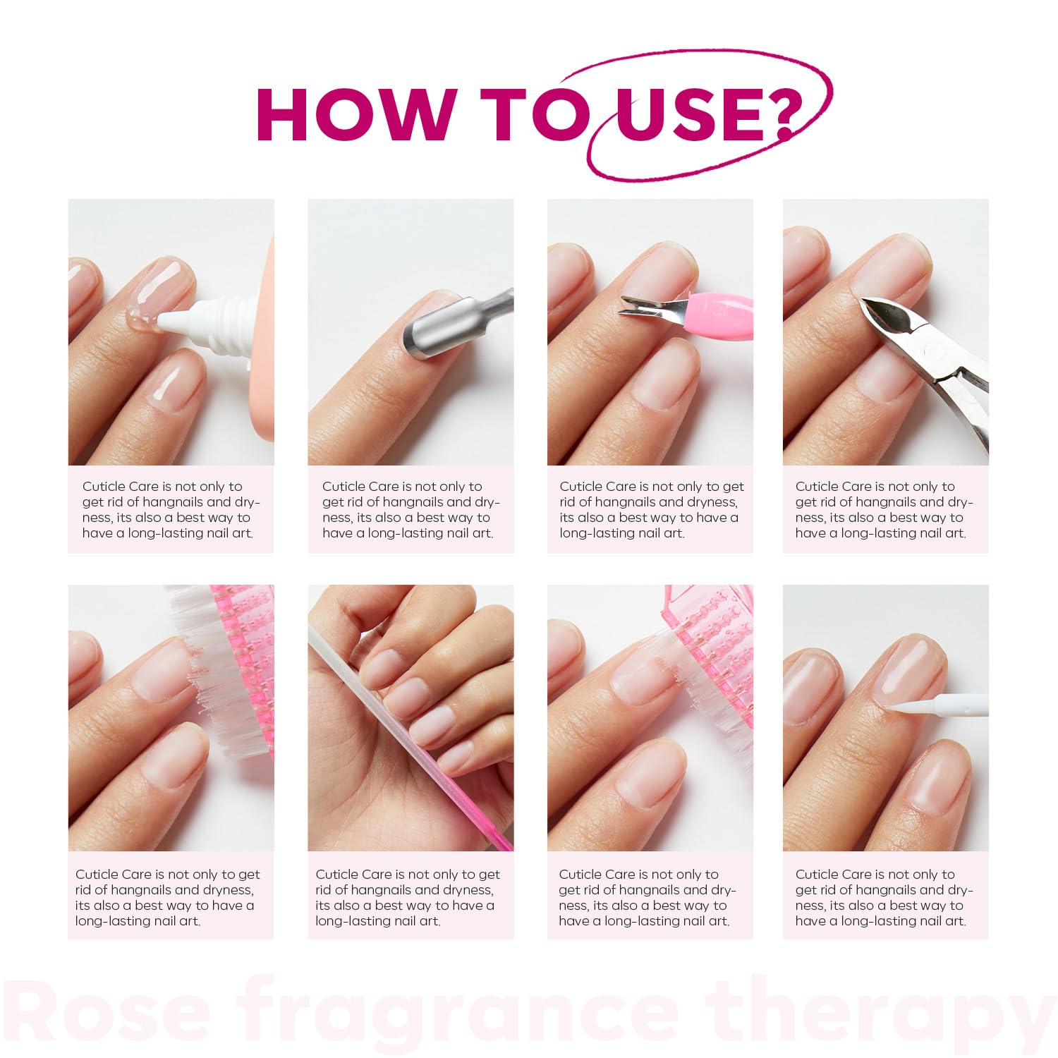 Modelones Cuticle Remover Kit - Cuticle Remover Cream & Cuticle Oil, C