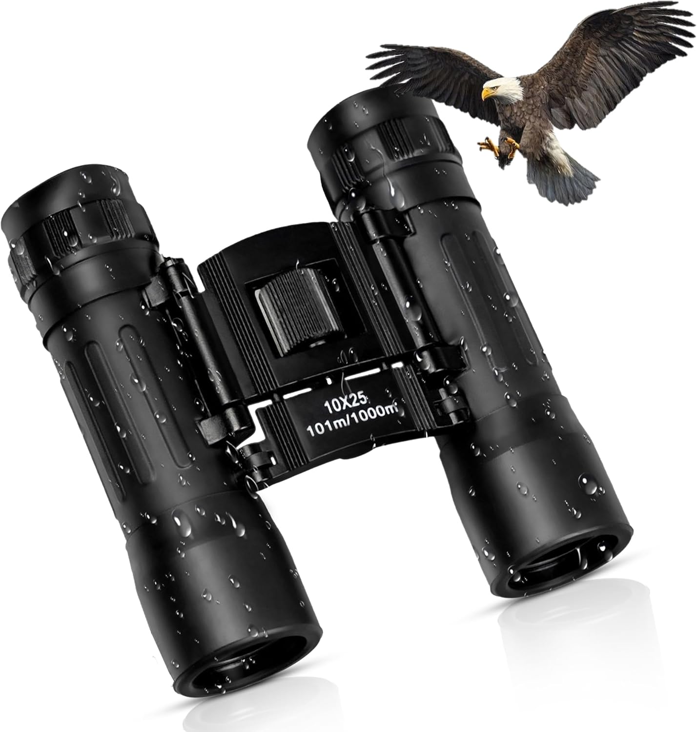 TrekTonic Compact 10x25 High Powered Binoculars For Adults and Kids, P