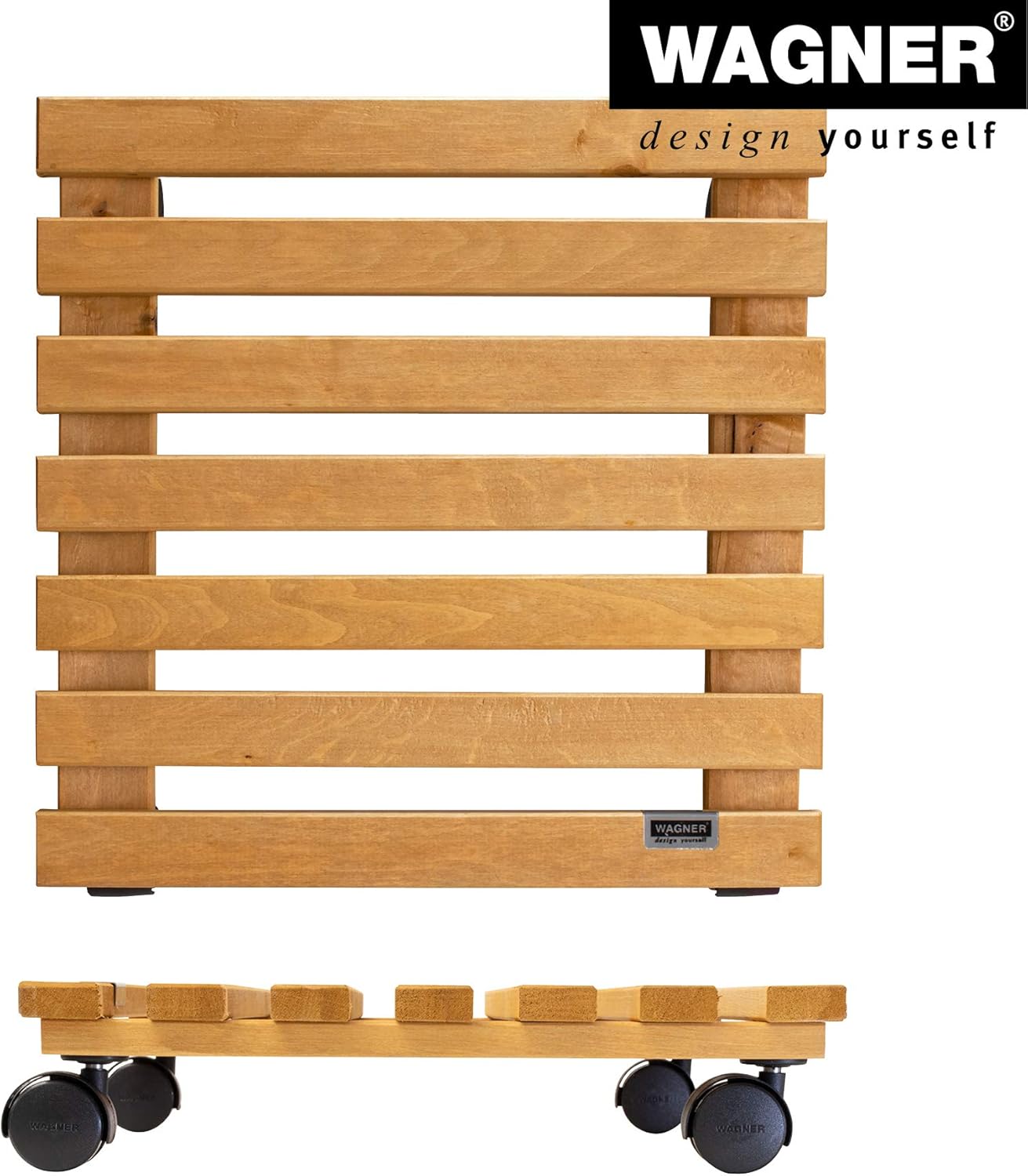 Wagner System 20083501 Multi-Roller Nature Gardening Wagon, Oiled