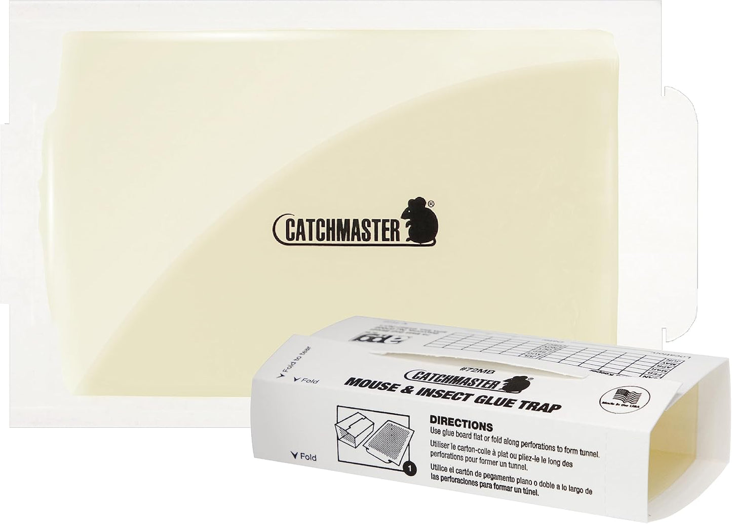 Catchmaster Mouse & Insect Super Glue Traps 30PK, Mouse Traps Indoor f