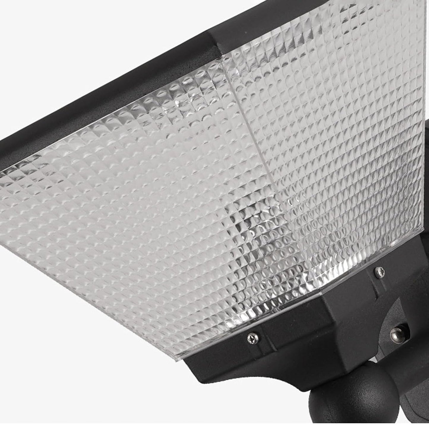 Outdoor Solar Wall Sconce Light Fixture, LED Dusk to Dawn Exterior Wall Lamp Mount, Automatic On/Off, Aluminum Black High Translucent PC Shade for Courtyard, Garden, Entryway Cottage