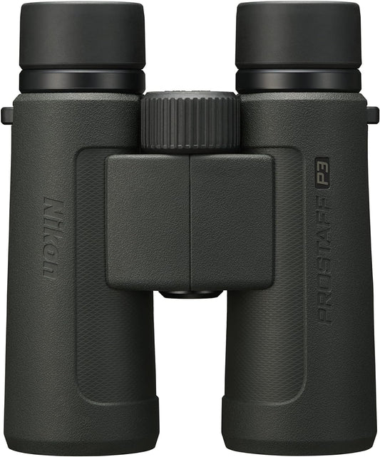 Nikon PROSTAFF P3 8x42 Binocular | Waterproof, fogproof, rubber-armored Full-Size Binocular, wide field of view & long eye relief | Official Nikon USA Model