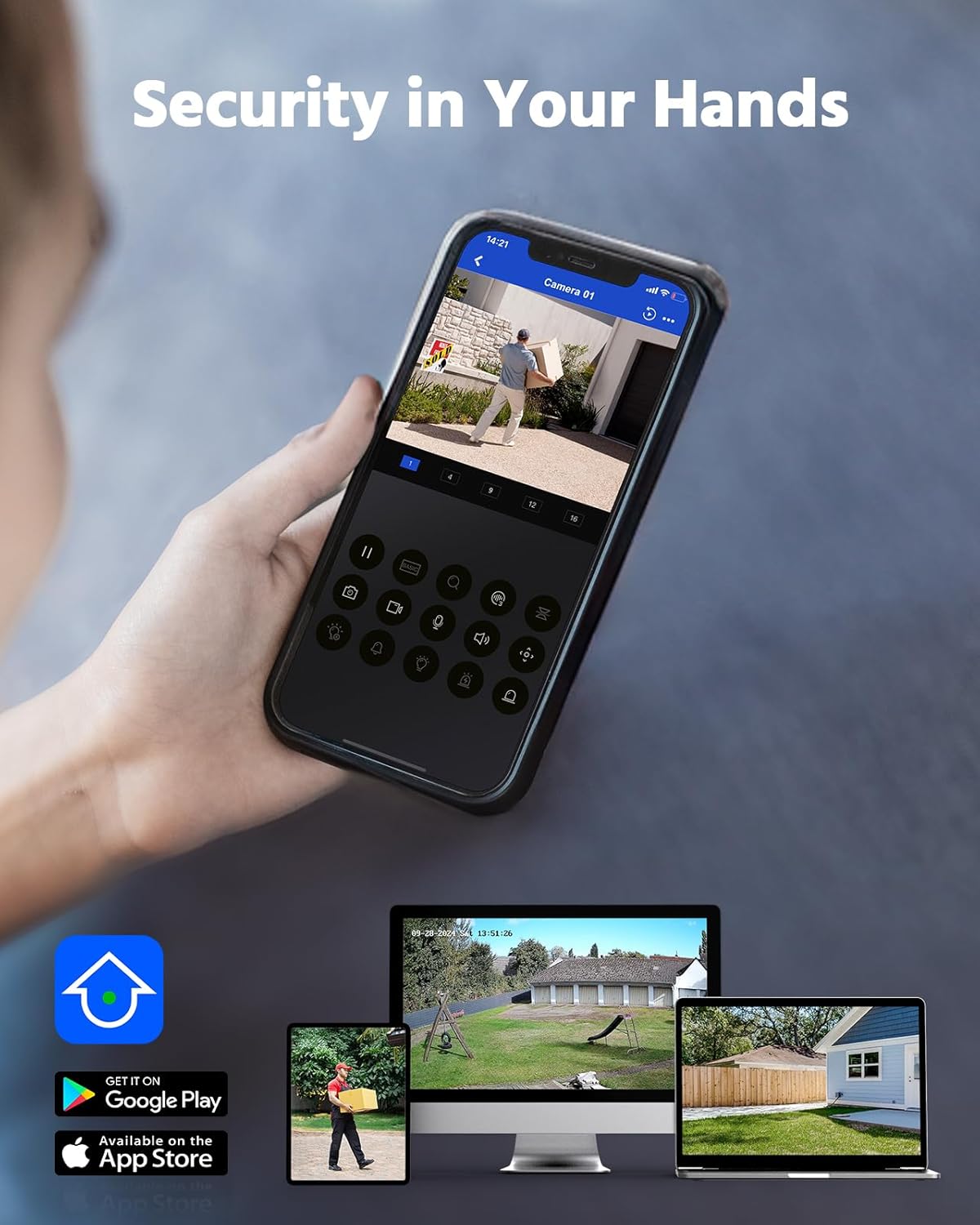 ANNKE 3K Lite Wired Security Camera System Outdoor with AI Human/Vehic