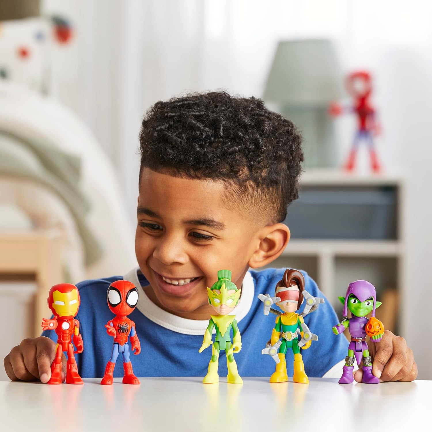 Spidey and his Amazing Friends Hasbro Marvel, Friends & Foes Pack, 5 A