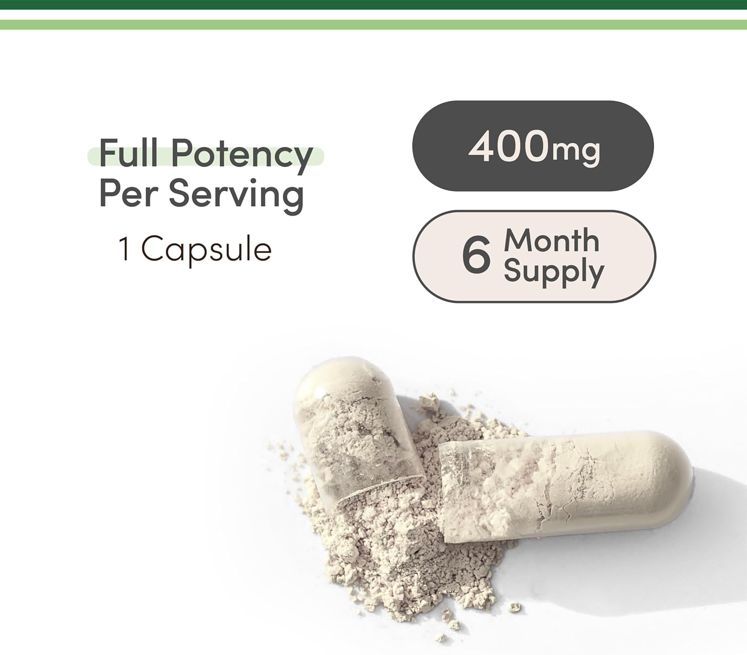 Magnesium Glycinate 400mg | 180 Capsules | Sleep, Muscle, & Heart Supp