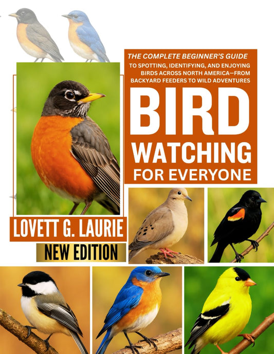 BIRDWATCHING FOR EVERYONE: The Complete Beginner’s Guide to Spotting, Identifying, and Enjoying Birds Across North America—From Backyard Feeders to Wild Adventures