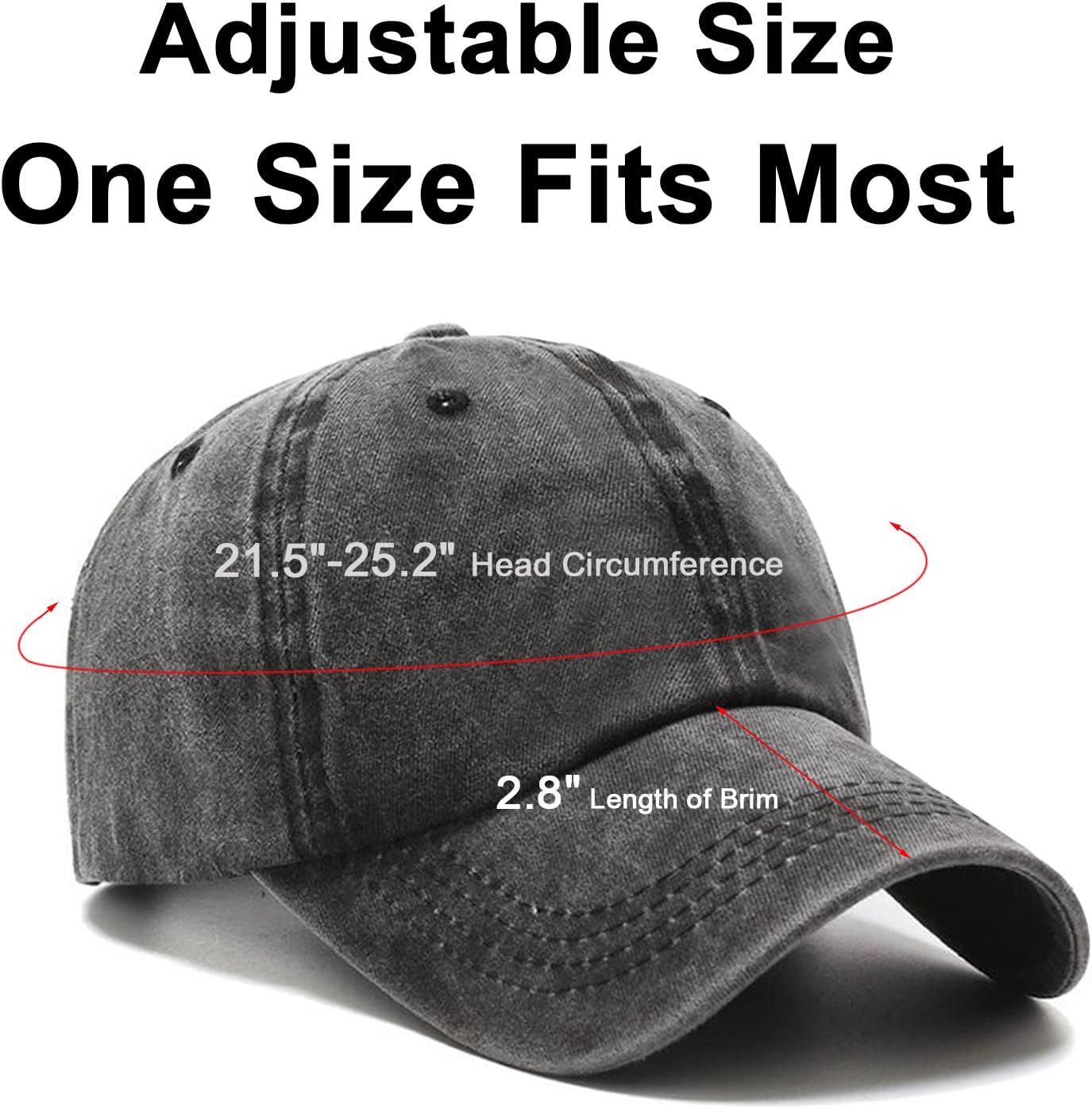 NPJY Baseball Cap Golf Dad Hat Adjustable Original Classic Low Profile