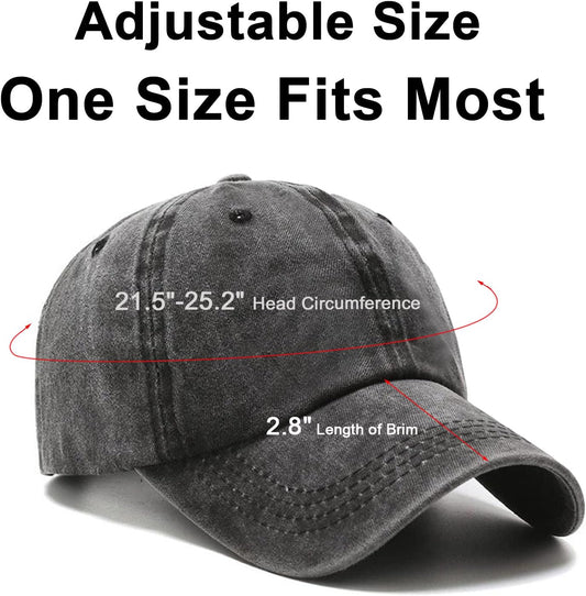NPJY Baseball Cap Golf Dad Hat Adjustable Original Classic Low Profile