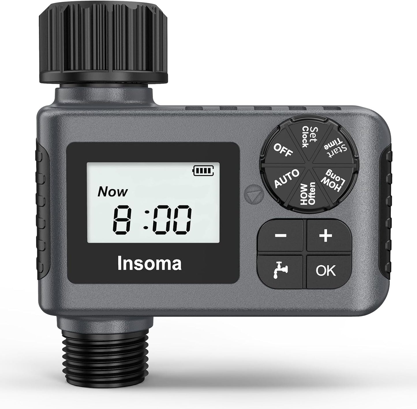 Outdoor Garden Hose Faucet Timers, Programmable Water Sprinkler Timer 