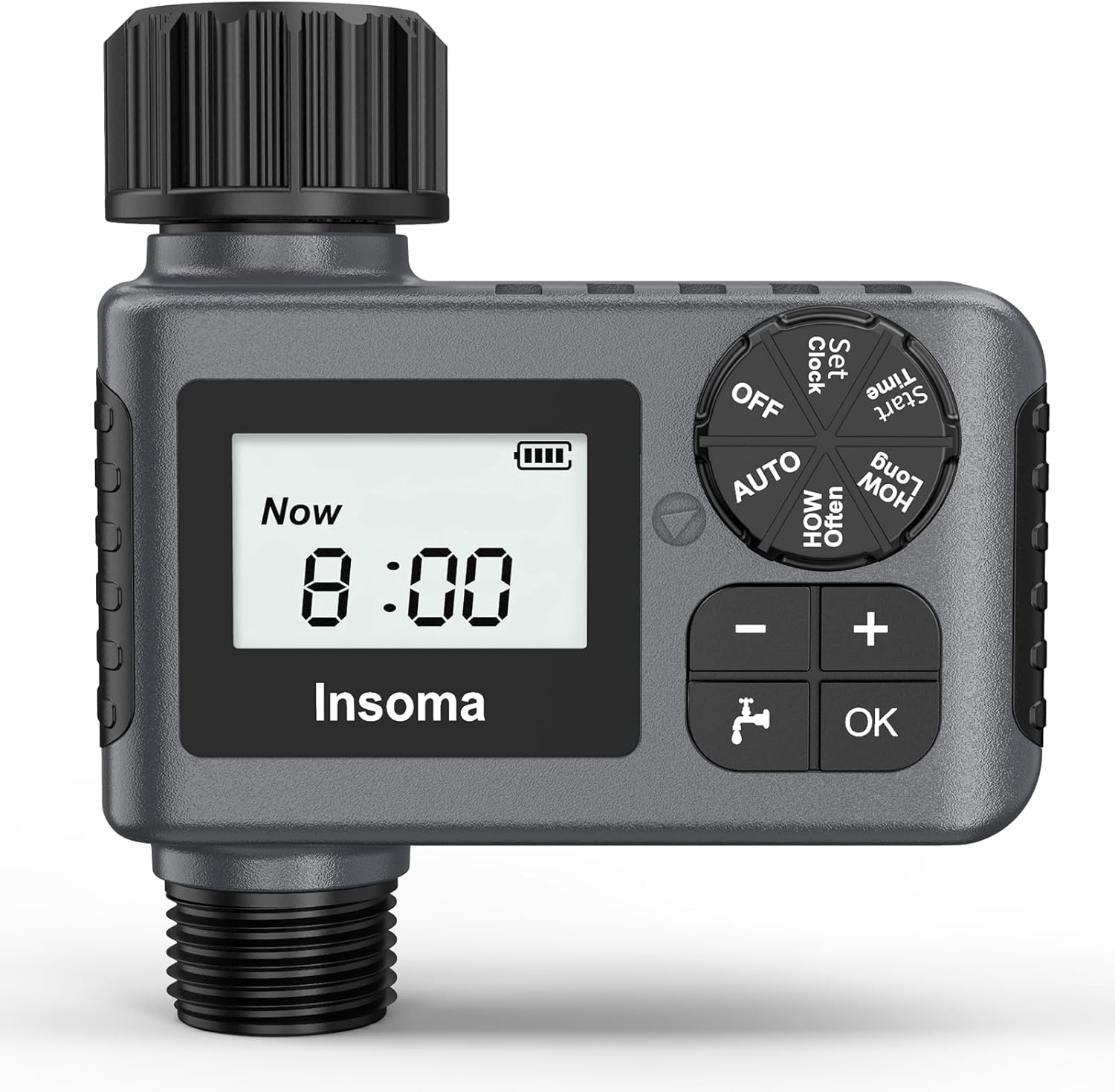Outdoor Garden Hose Faucet Timers, Programmable Water Sprinkler Timer 