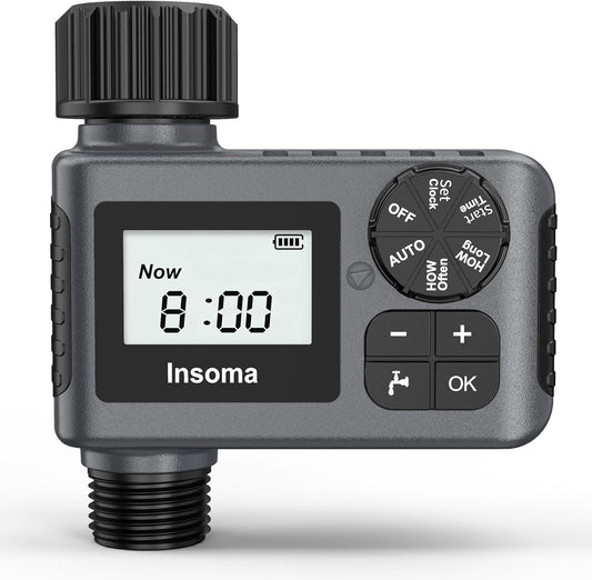 Outdoor Garden Hose Faucet Timers, Programmable Water Sprinkler Timer 