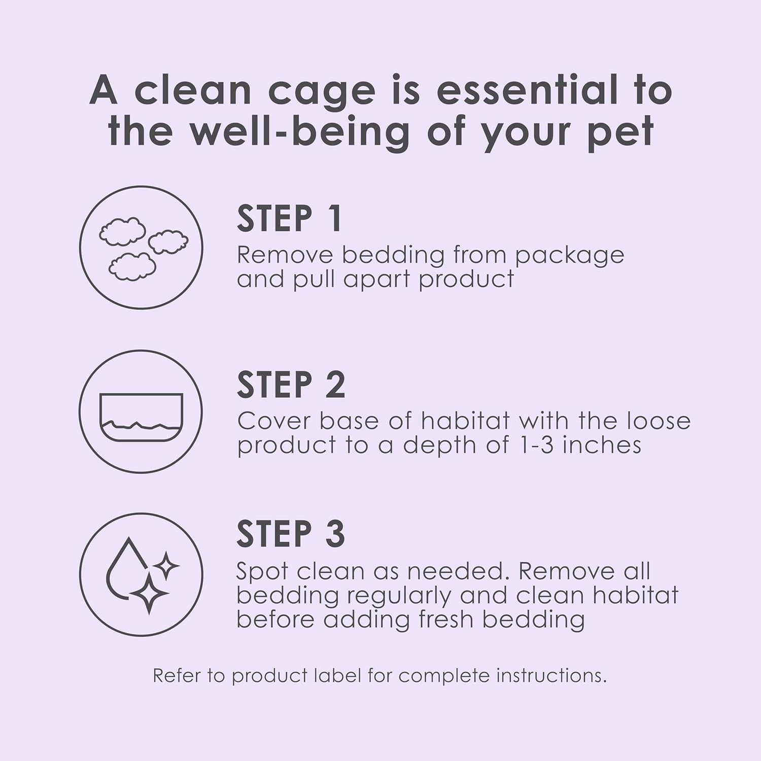 Kaytee Clean & Cozy Lavender Paper Bedding For Pet Guinea Pigs, Rabbit