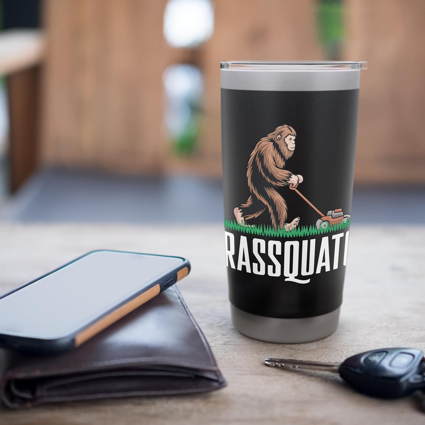 Grassquatch Lawn Care Stainless Steel Insulated Tumbler