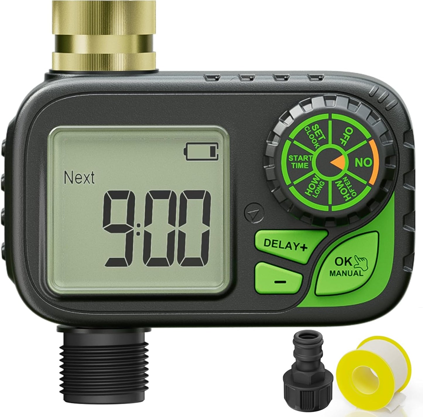 Sprinkler Timer Water Hose Timer - Programmable Digital Irrigation Out