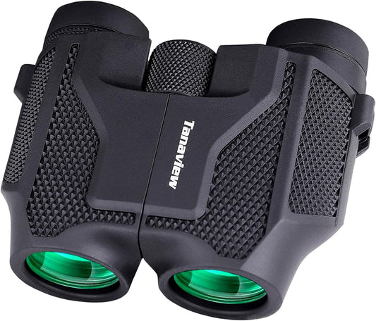 Binocular with Travel case,12x25 Compact Binocular for Adult, Kids - Long Distance View - Hunting, Waterproof Birdwatching, Camping, Sporting
