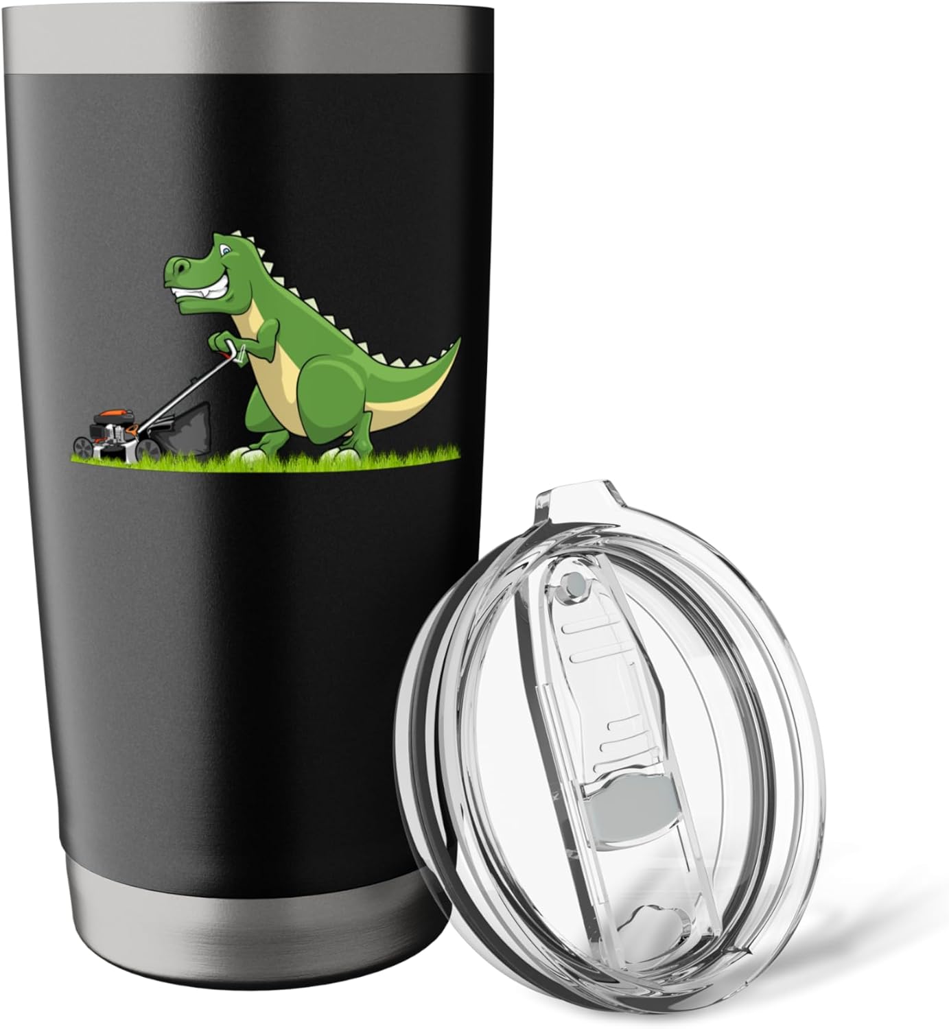 Lawn Mowing Novelty For Boys Kids Men Lawn Care Lawn Mower Stainless Steel Insulated Tumbler