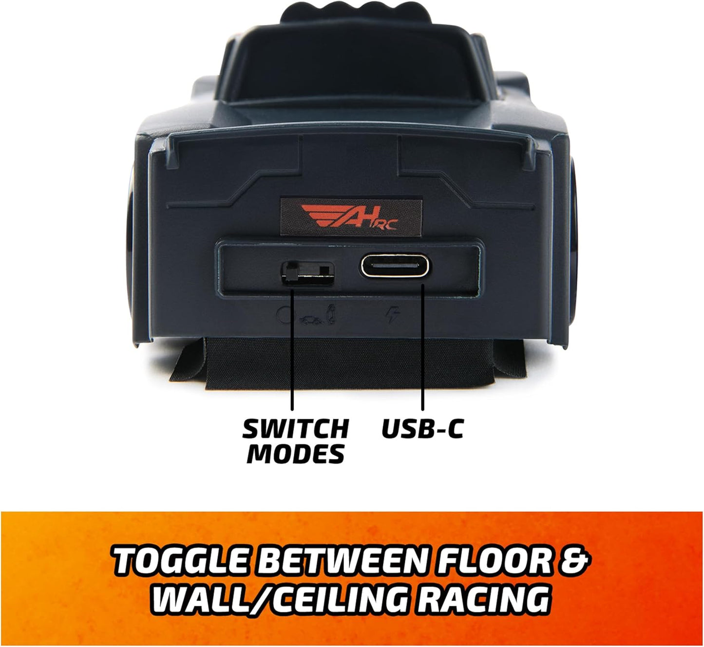 Air Hogs, Zero Gravity Racing Wall Climber, USB-C Rechargeable Wall Ra