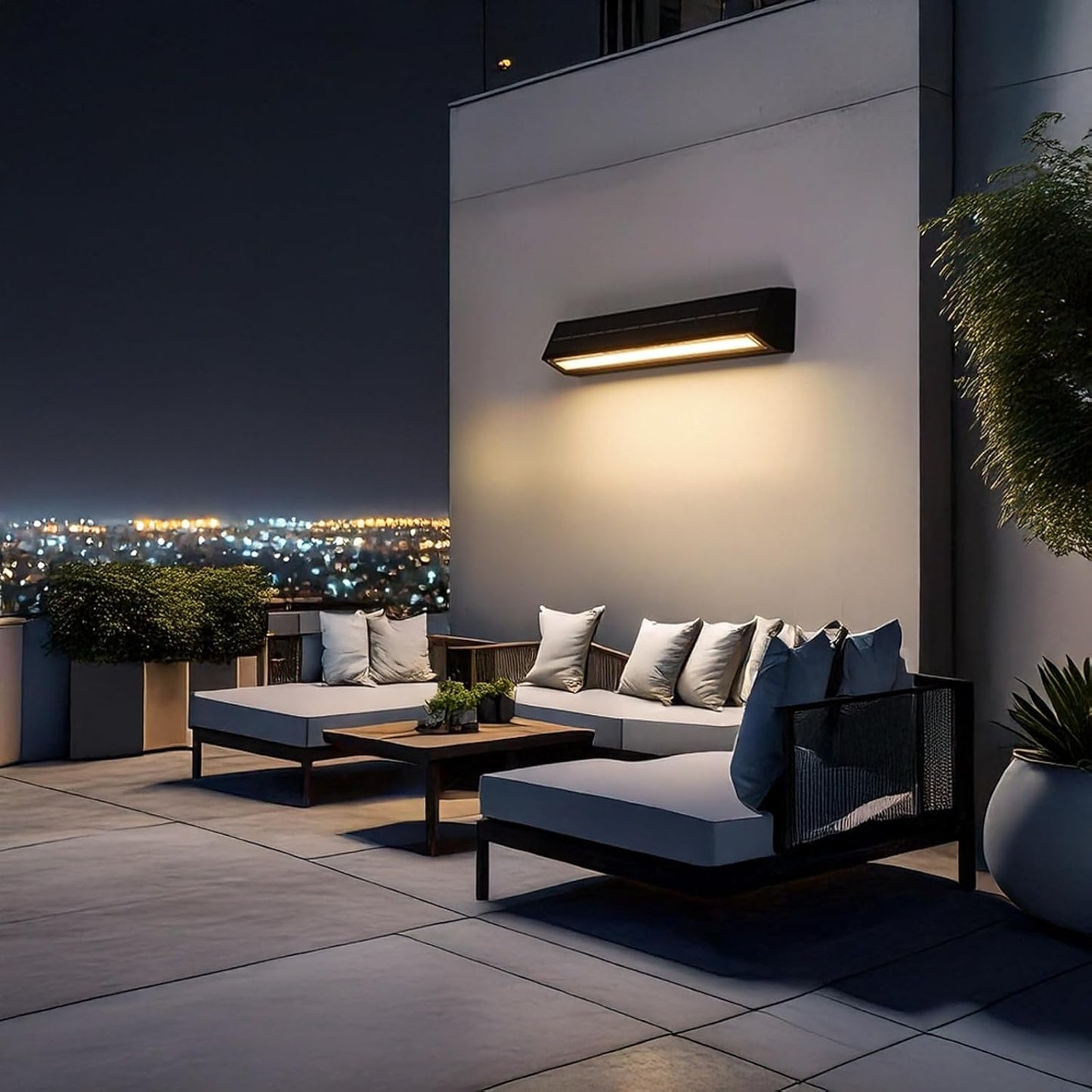 Outdoor Wall Sconce Solar Motion Sensor Exterior Wall Lamp Wireless LED Outdoor Wall Light Waterproof Night Lantern Porch Light for Patio Fence Garden Deck Yard Pathway Gate Cottage
