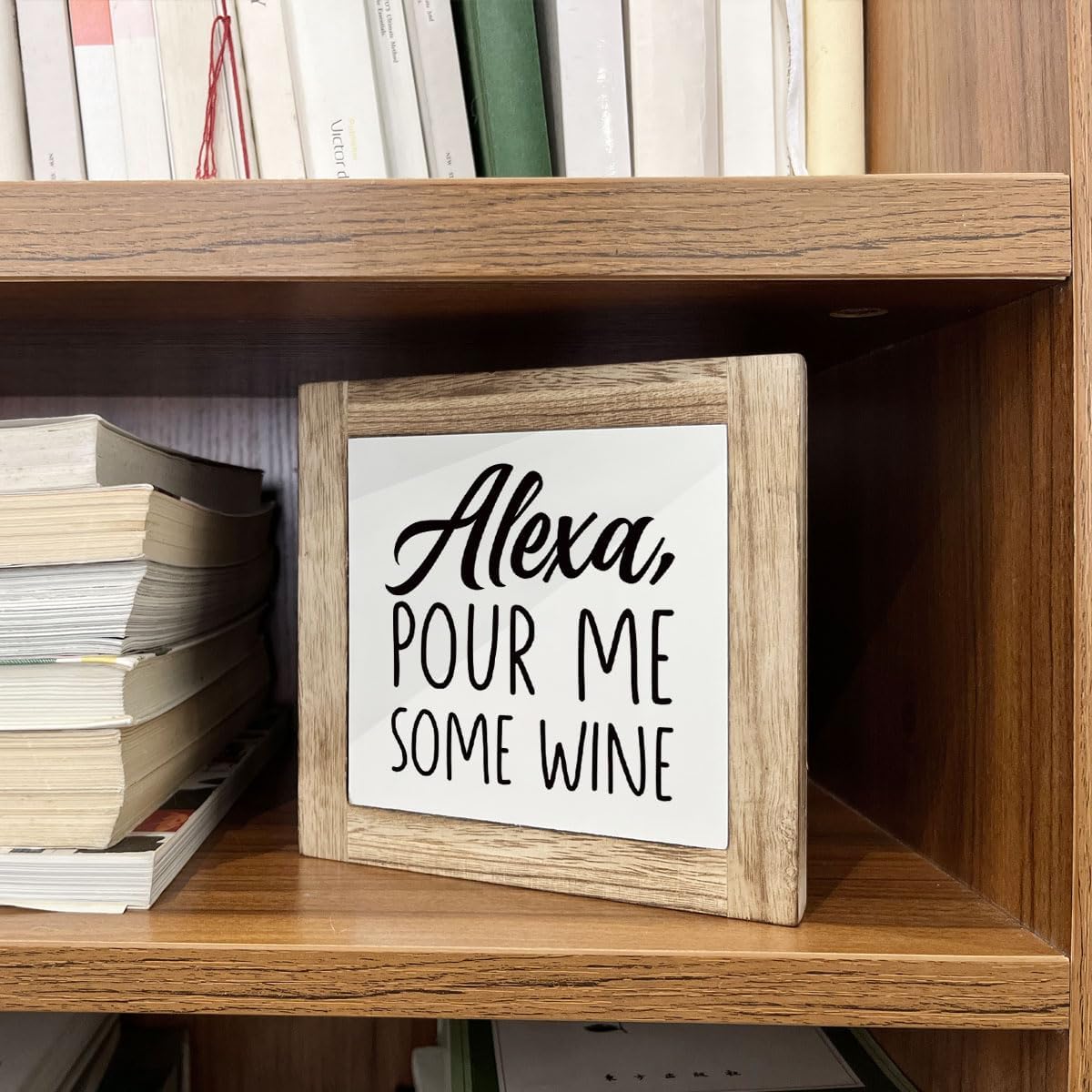 Kitchen Decor, Wooden Box Signs for Home Decor, Home Bar Decortion, Fa