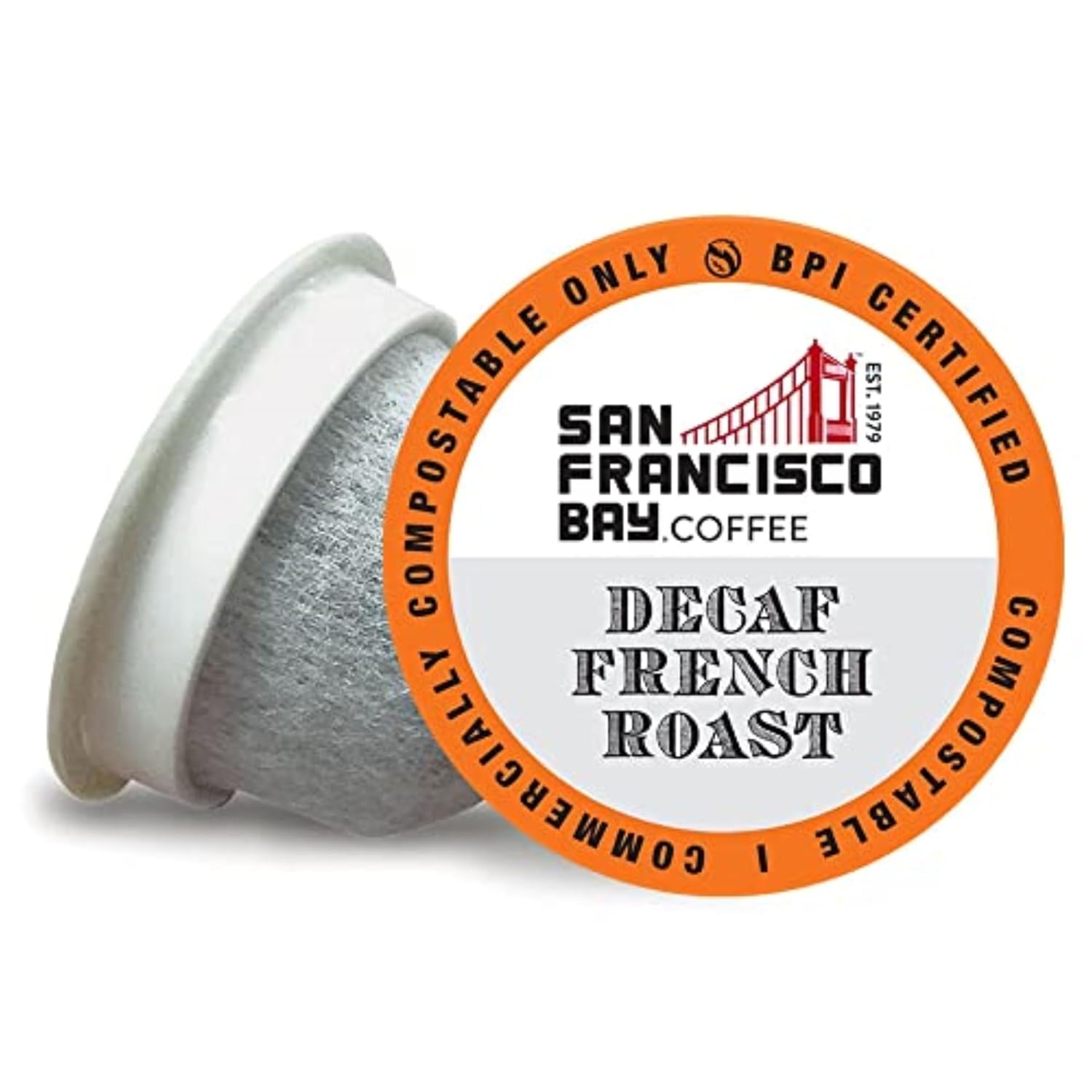 San Francisco Bay Compostable Coffee Pods - DECAF French Roast (36 Ct)