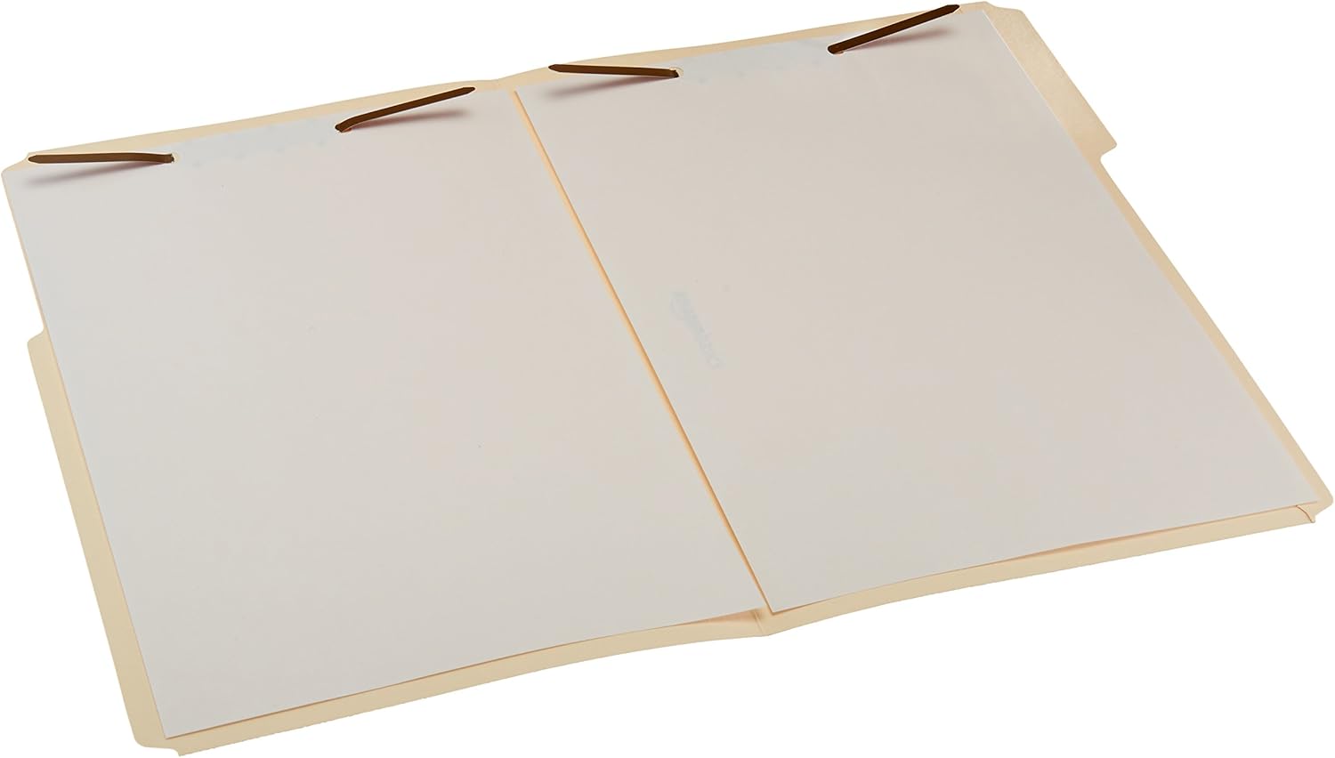 Amazon Basics Manila File Folders with Fasteners for Organized Filing,
