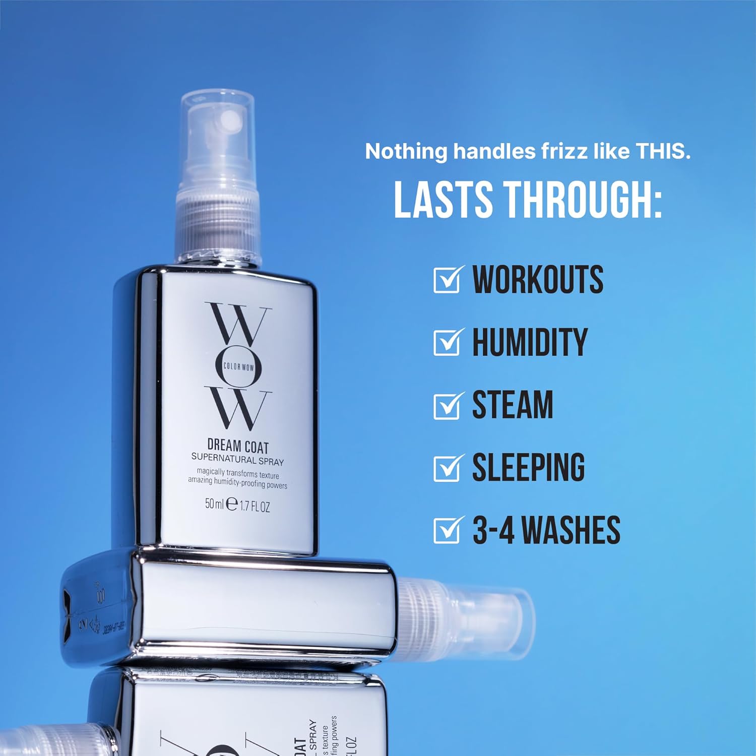 COLOR WOW Dream Coat Anti-Humidity Treatment Spray – Anti-Frizz Hair S