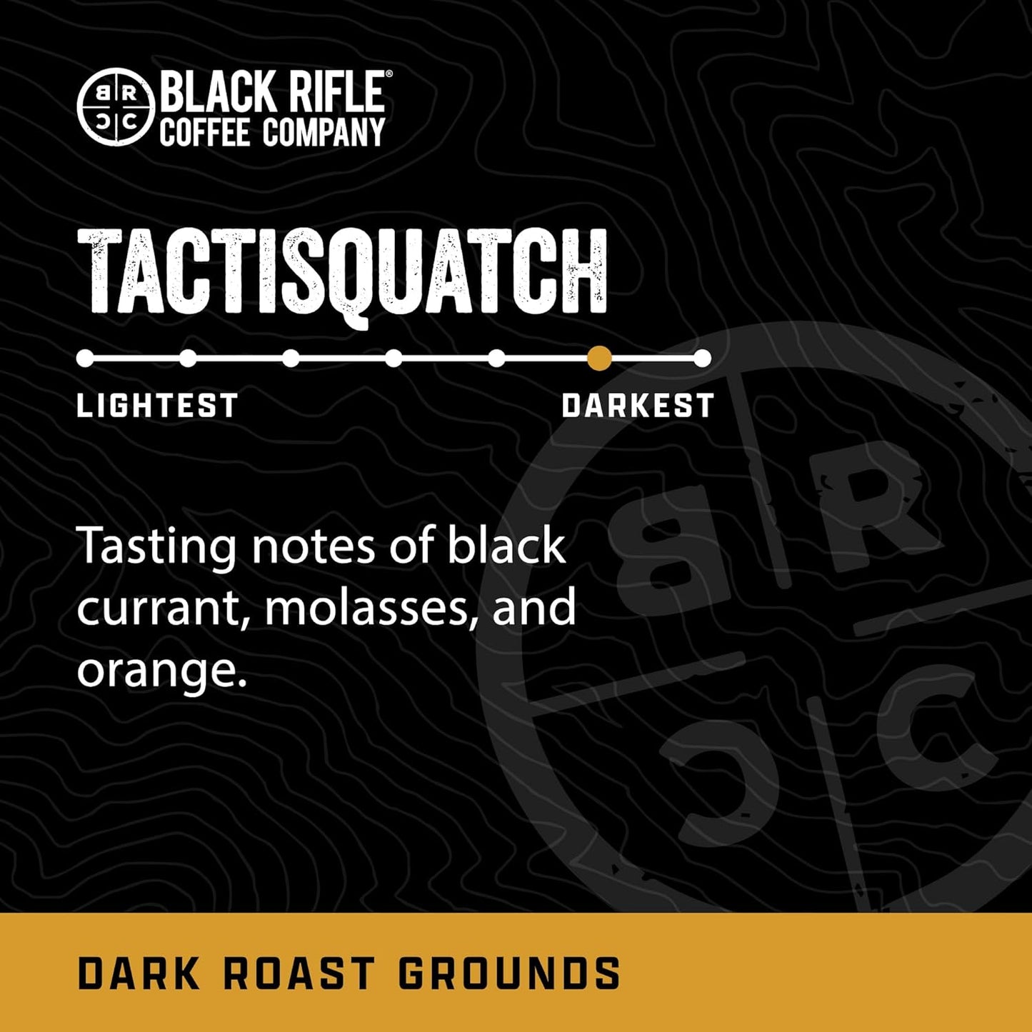 Black Rifle Coffee Company Tactisquatch Roast, Ground, 12 oz