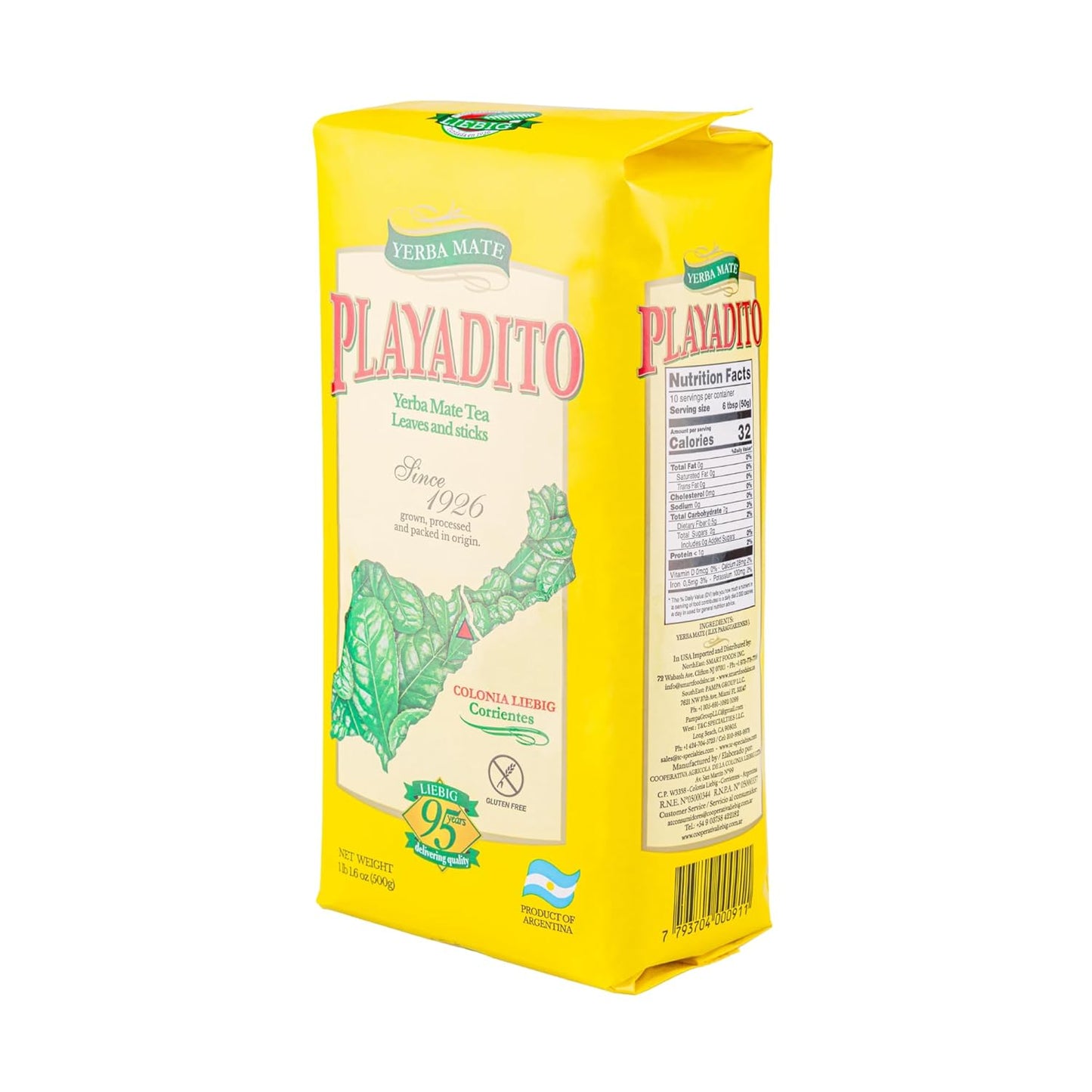 Yerba Mate Playadito 500gm