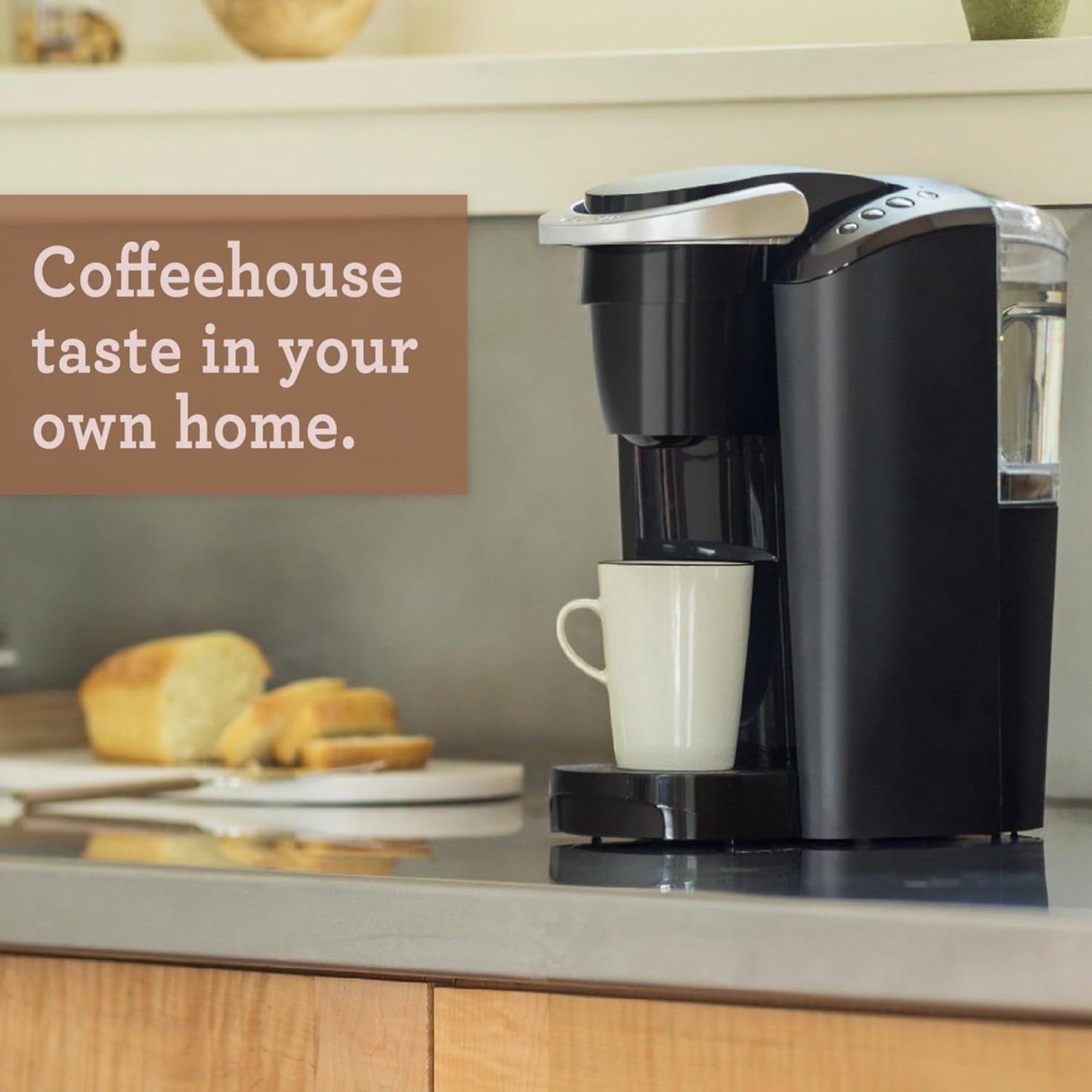 Keurig K-Compact Single-Serve K-Cup Pod Coffee Maker, with 3 Brew Size