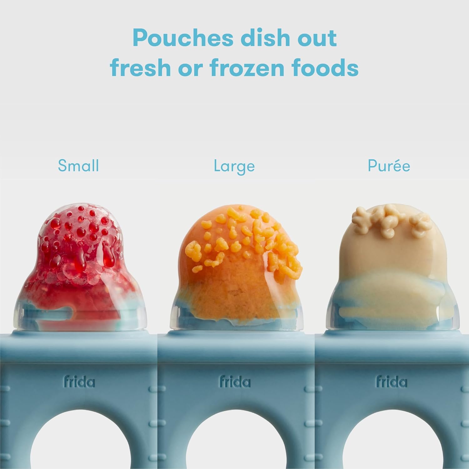 Frida Baby Push Pop Feeder, Baby Fruit Food Feeder to Safely Introduce