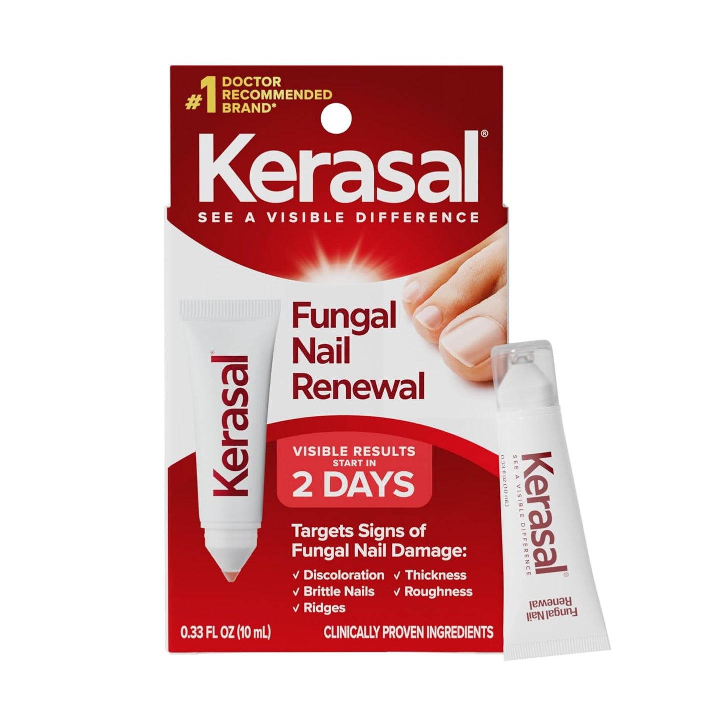 Kerasal Nail Fungus Extra Strength | Restorative Nail Repair for Damag