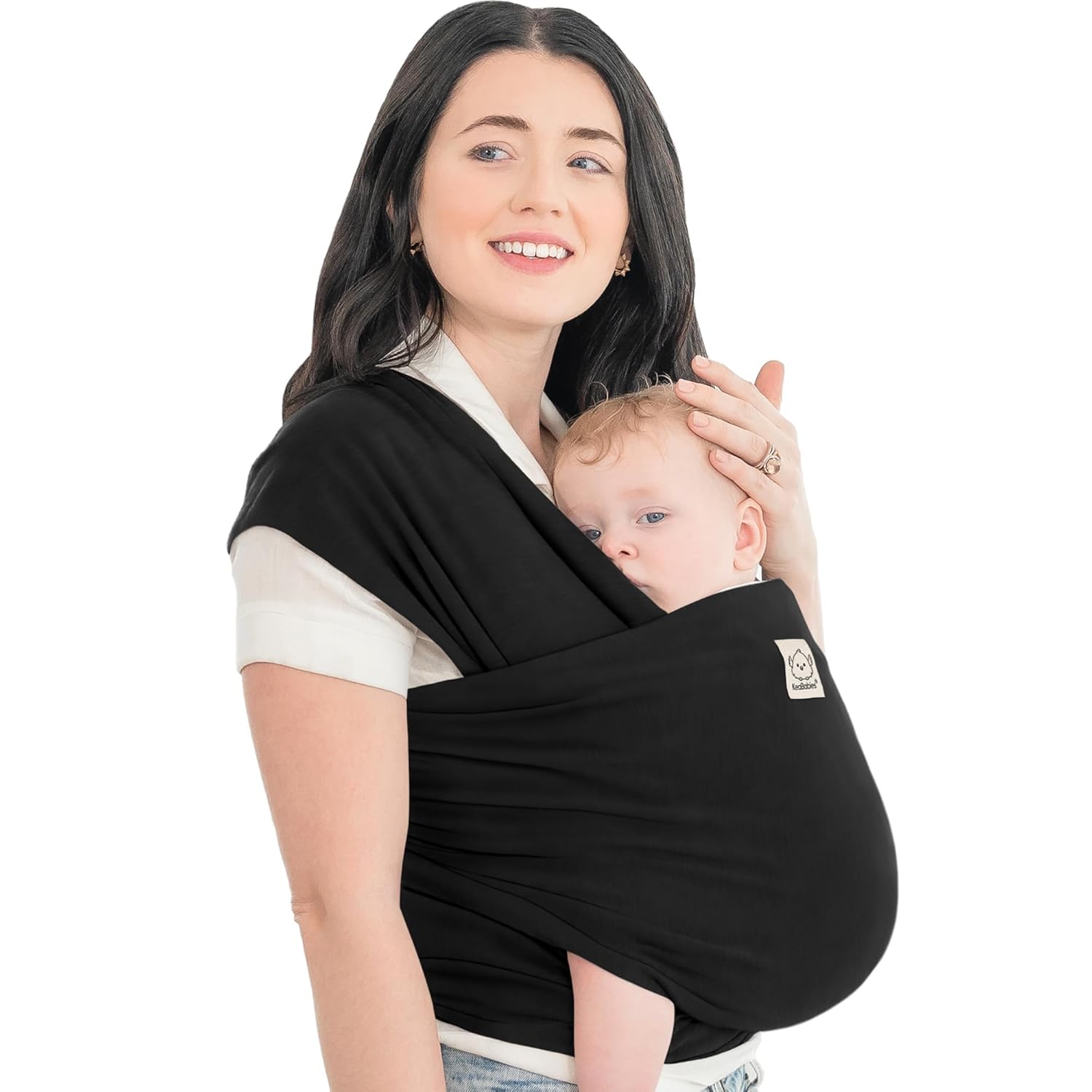 KeaBabies Baby Wrap Carrier - All in 1 Original Baby Carrier Newborn t