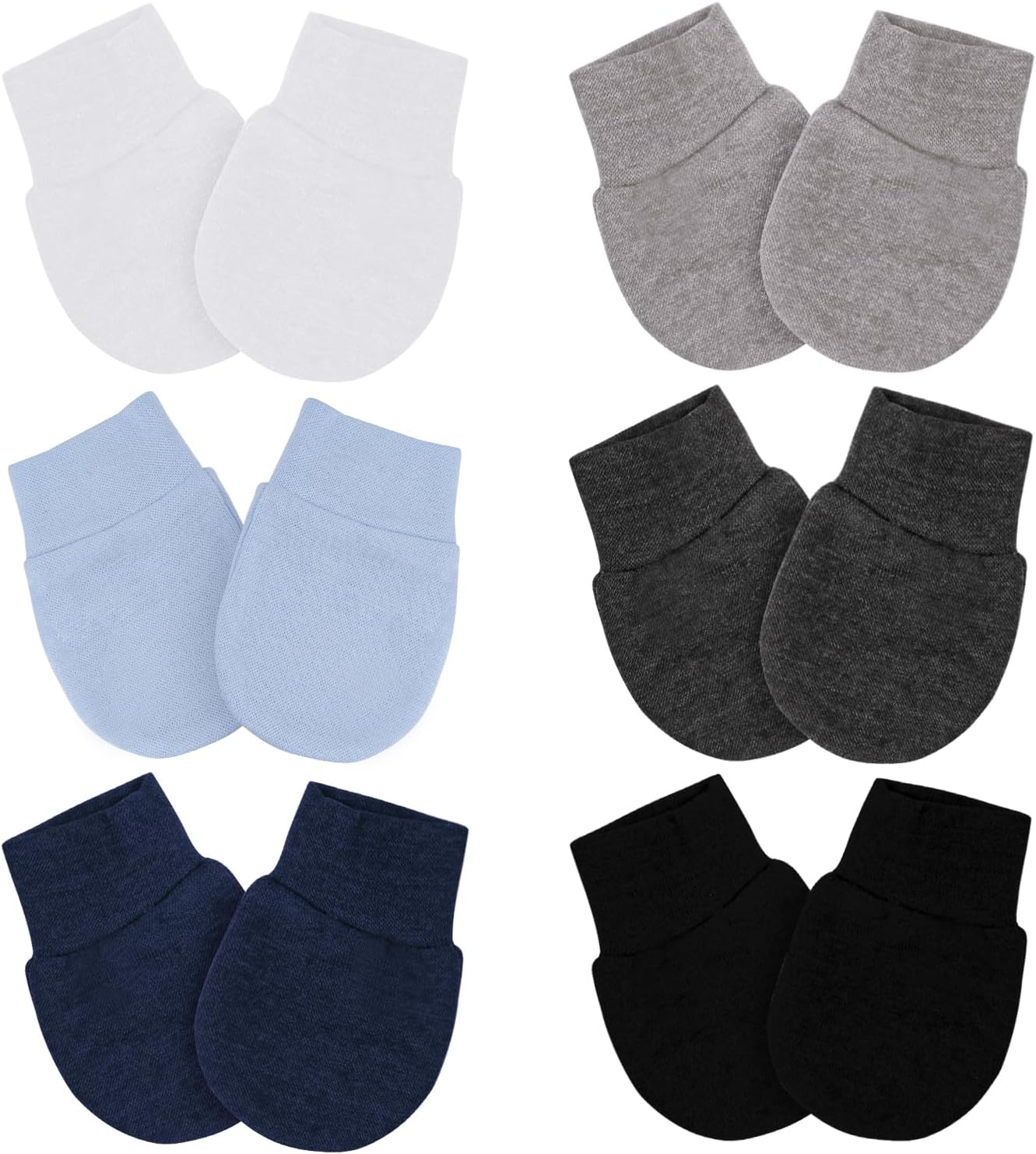 Baby Mittens No Scratch Mittens Infant Soft Gloves Mittens for 0-6 Mon