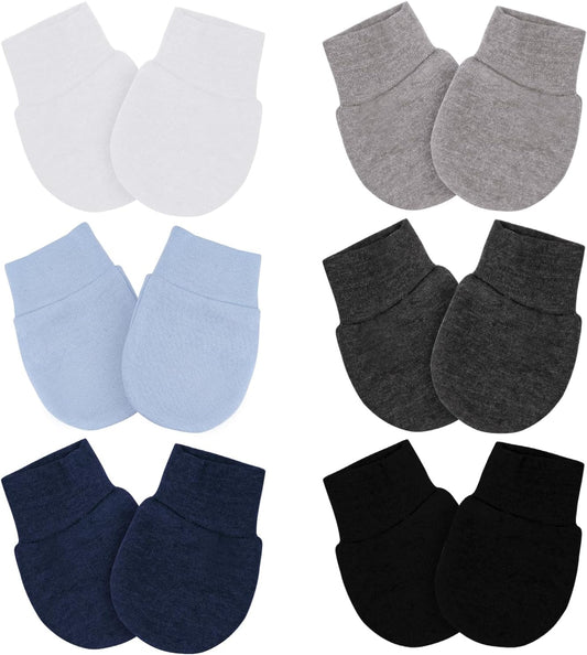 Baby Mittens No Scratch Mittens Infant Soft Gloves Mittens for 0-6 Mon