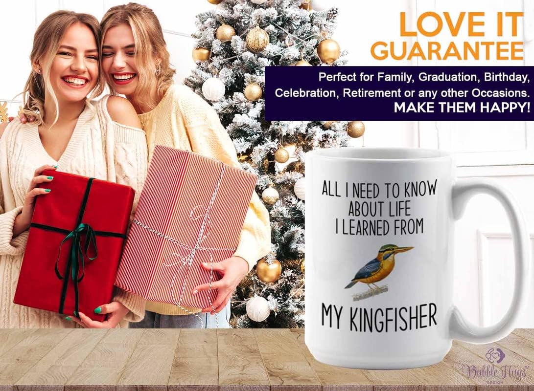 Bird Lover Coffee Mug 15oz White - Lfe my bird - Hummingbird Nest Cage Parrot Dad Gardening Outdoor Birdwatcher Feeder