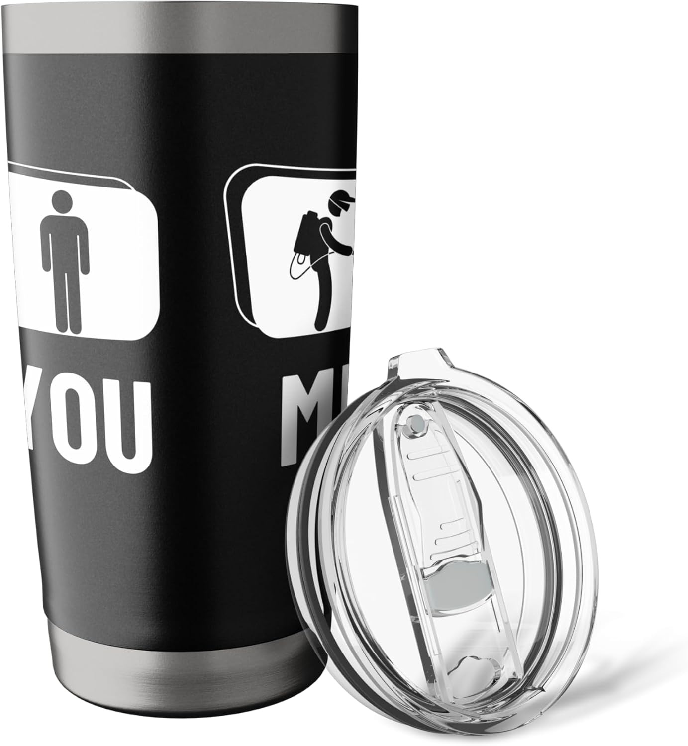 Pest Control Proud Funny Men Exterminator Stainless Steel Insulated Tumbler